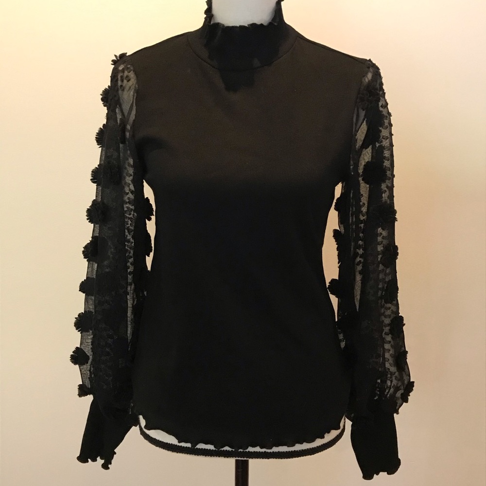 Shein Mock Turtleneck Top